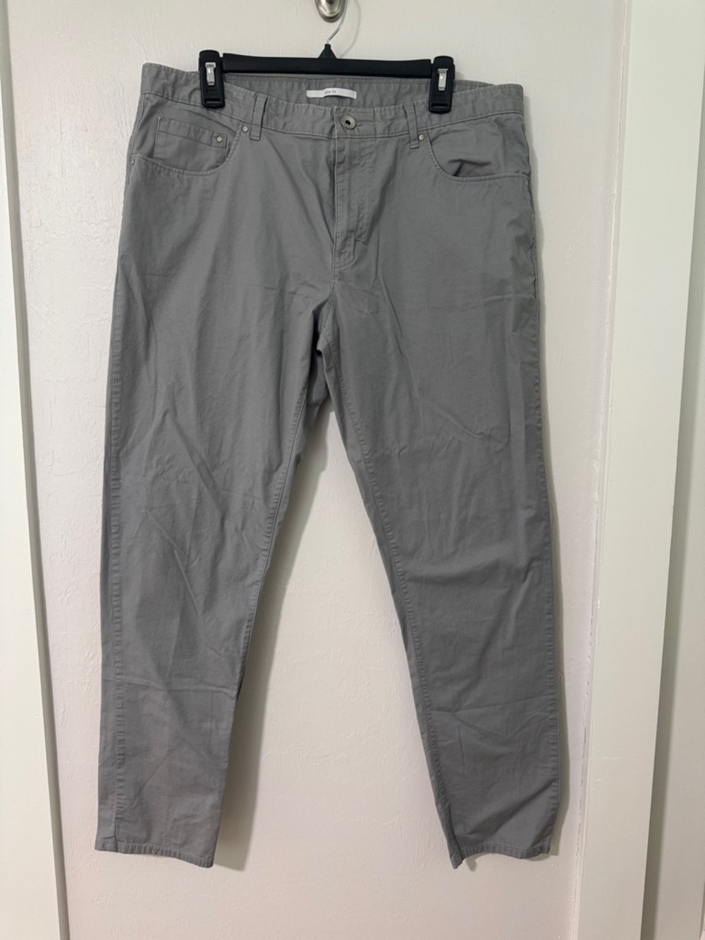 Calvin Klein Gray Men's Chinos